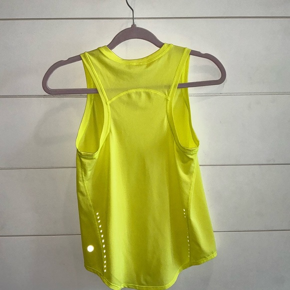 Lululemon Athletica Neon Yellow Tank Top - Picture 2 of 5